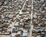 Flooded streets in Haiti in 2010