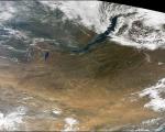 Mongolia seen from Space
