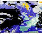 VADUGS-derived column concentration of volcanic ash in grams per square metre for the Eyjafjallajökull volcano in 2010