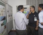 Participants discuss projects' outcomes presented in posters (Image: ICIMOD) 