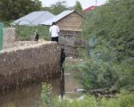 Homes flooded after river Shabelle ran over in Belet Weyne Capital City of Hiran, Somalia. Image: Ahmed Qeys.