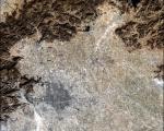 Satellite image of Beijing, China