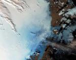 Ice change in Greenland. Courtesy of ESA