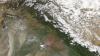 Fires in northwestern India in 2005 seen from Space.