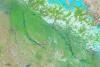 MODIS on NASA’s Aqua satellite observed severe floods in Northern India an Nepal