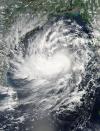Satellite data to assess cylone Hudhud damage