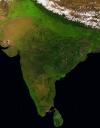 Satellite Image of India