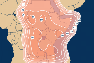 NSS-12 East Africa beam