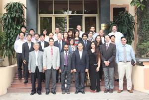 Mission team with His Excellency Vice Minister of Agriculture, Vietnam