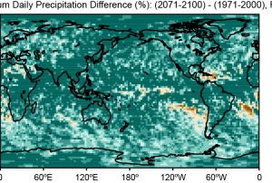 Maximum Daily Precipitation Difference