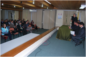 Opening Ceremony of Opening Specialization GIS Programme, Bogota