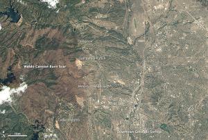 The 346 homes destroyed by the Waldo Canyon fire was situated in Mountain Shadow