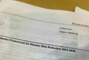 The new international framework for disaster risk reduction was agreed upon after 30 hours of negotiation in Sendai (Photo: Manny de Guzman)