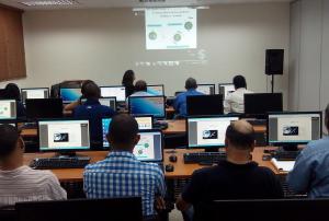 Members of EIGEO during the training course