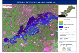 Pakistan: SUPARCO generates inundation maps for ongoing floods