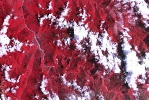 Flooding near Machu Picchu in 2010. 