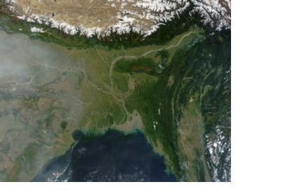 Heavy rains have caused widespread flooding in Bangladesh