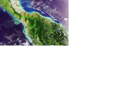 Satellite image of Malaysia captured on 05/05/2006