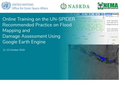 UN-SPIDER online training strengthens flood mapping capacity in Nigeria