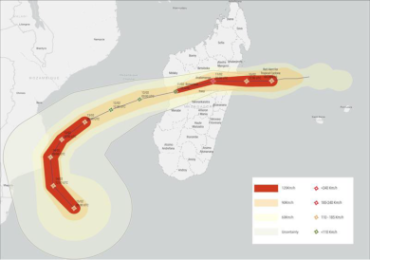 Map source: Global Disaster Alert and Coordination System (GDACS)