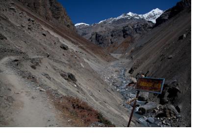 Landslide Area Nepal